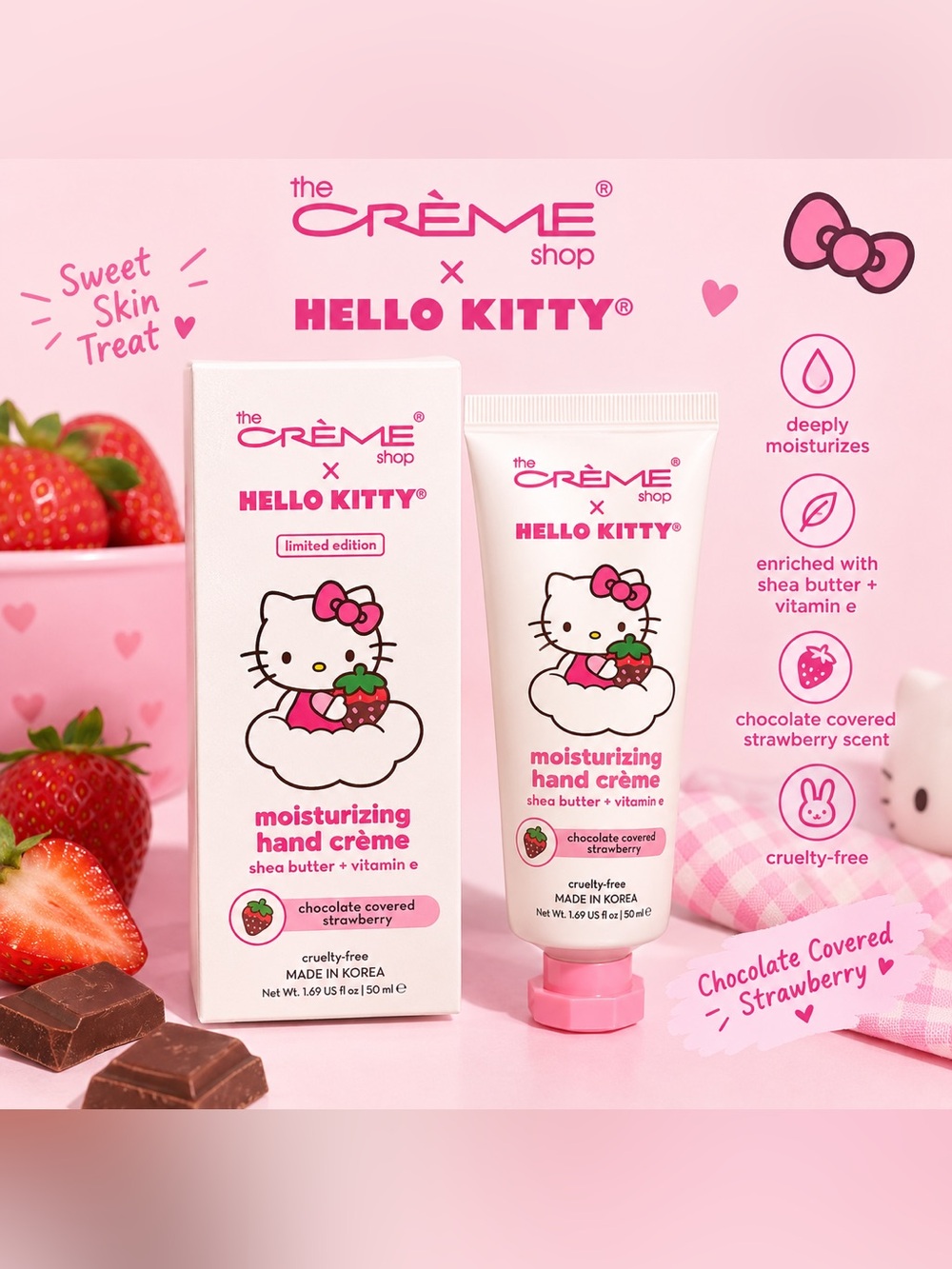 The Crème Shop x Hello Kitty Moisturizing Hand Crème